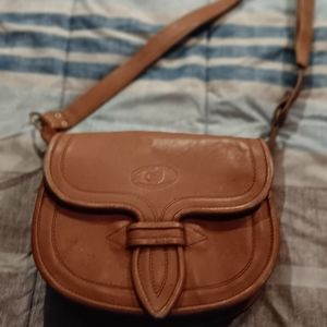 100% leather purse